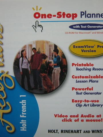 (image for) Allez, viens! 1 One-Stop Planner with Test (CD)
