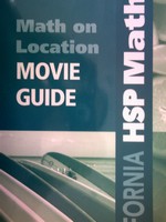 (image for) California HSP Math Grade 3 Math on Location DVD & Guide (Pk)