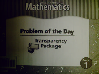 (image for) HM Mathematics 1 Problem of the Day Transparency Package (Pk)