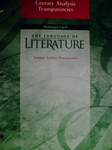 (image for) Language of Literature 8 Literary Analysis Transparencies (P)