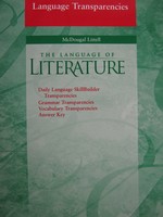 (image for) Language of Literature 8 Language Transparencies (P)