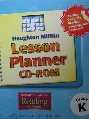 (image for) HM Reading K Lesson Planner CD-ROM (CA)(CD)