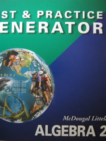 (image for) ML Algebra 2 Test & Practice Generator (CD)