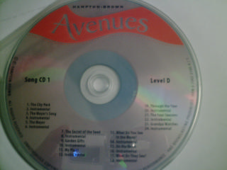 (image for) Avenues Level D Song CD 1 (CD)