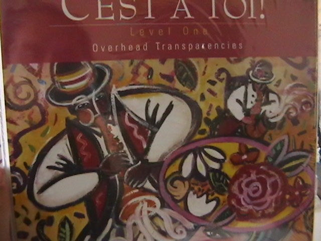 (image for) C'est A Toi! Level 1 Revised Overhead Transparencies (Binder)