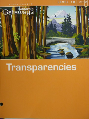 (image for) California Gateways Level 1B Unit 2 Transparencies (CA)(P)