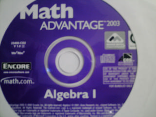 Math Advantage 2003 Algebra 1 CD-ROM (CD) (image for) Math Advantage 2003 Algebra 1 CD-ROM (CD)