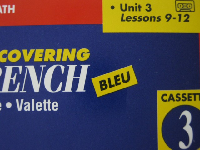 (image for) Discovering French Bleu Cassette 3 Unit 3 Lessons 9-12(Cassette)