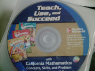 (image for) California Mathemaitcs K-2 Teach, Use & Succeed (CA)(CD)