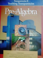 (image for) Pre-Algebra Teaching Transparencies B (Binder)