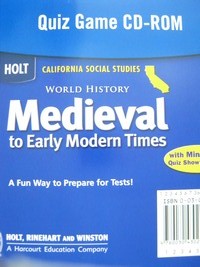 (image for) Medieval to Early Modern Times Quiz Game (CD)