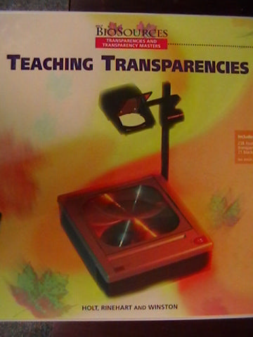 (image for) Holt BioSources Teaching Transparencies (TE)(Binder)