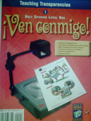 (image for) Ven conmigo! 1 Teaching Transparencies (Binder)
