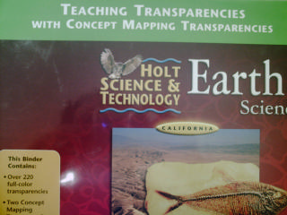 (image for) Holt Earth Science California Teaching Transparencies (Binder)