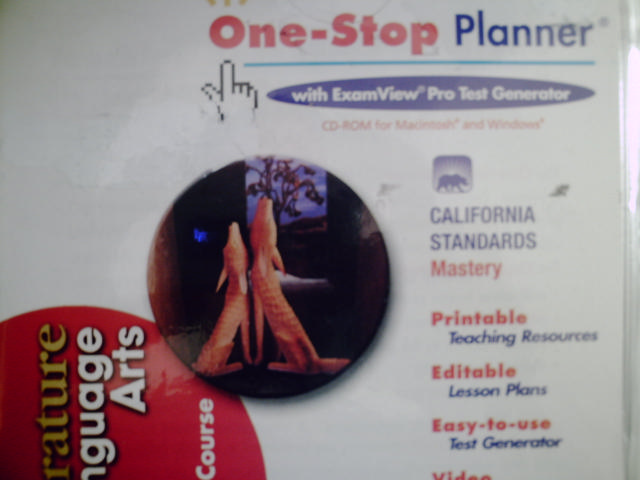 (image for) Holt Literature & Language Arts 2nd Cr One-Stop Planner (CA)(CD)