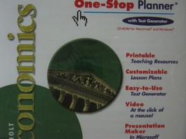 (image for) Economics One-Stop Planner with Test Generator (CD)