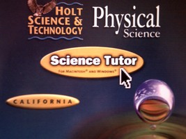 (image for) Holt Physical Science California Science Tutor (CA)(CD)