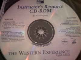 (image for) Western Experience 8e Instructor's Resource CD-ROM (TE)(CD)