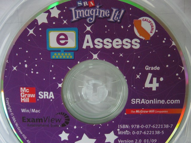 (image for) SRA Imagine It! 4 eAssess ExamView Assessment (CA)(CD)