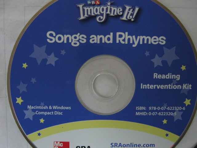(image for) SRA Imagine It! 1-3 Songs & Rhymes (CD)