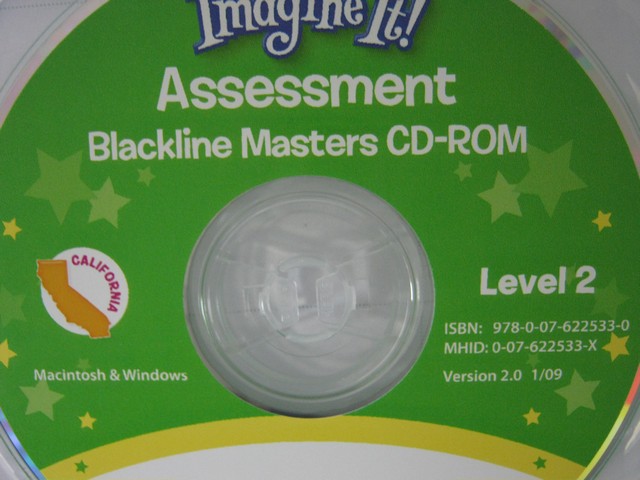 (image for) SRA Imagine It! 2 Assessment Blackline Masters CD (CA)(CD)