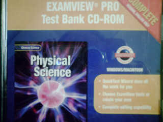 (image for) Glencoe Physical Science ExamView Pro Test Bank(CD)