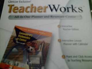 (image for) Contemporary Mathematics in Context 3 TeacherWorks (TE)(CD)