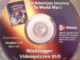 (image for) American Journey Videoquizzes MindJogger Chapters 1-12 (DVD)