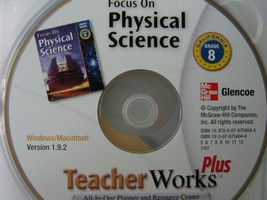 (image for) Focus on Physical Science TeacherWorks Plus (CA)(TE)(CD)