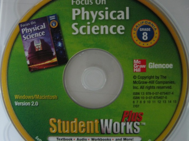 (image for) Focus on Physical Science StudentWorks Plus (CA)(CD)