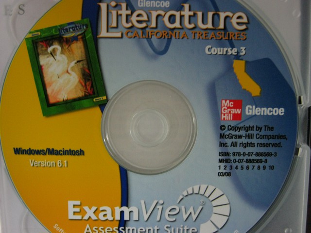 (image for) California Treasures Course 3 ExamView Assessment V6.1 (CA)(CD)