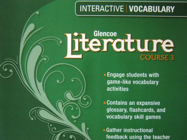 (image for) Glencoe Literature Course 3 Interactive Vocabulary (CD)