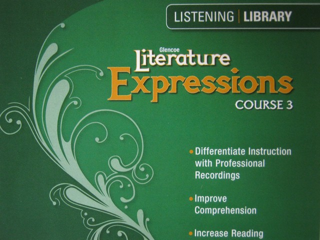 (image for) Glencoe Literature Expressions Course 3 Listening Library (CD)