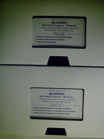 (image for) Algebra Tools for a Changing World Instructional Videos (Box)