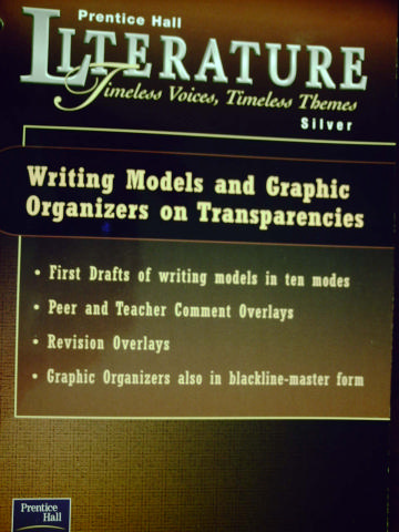 (image for) Literature Silver Level Writing Models & Graphic Organizers (P)