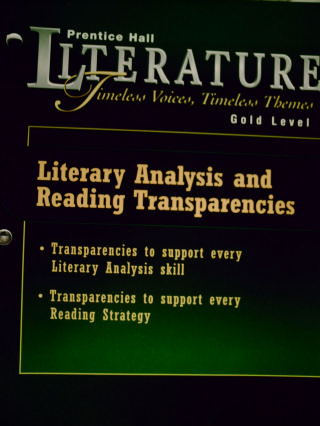 (image for) Literature Gold Level Literary Analysis & Reading Transp (P)