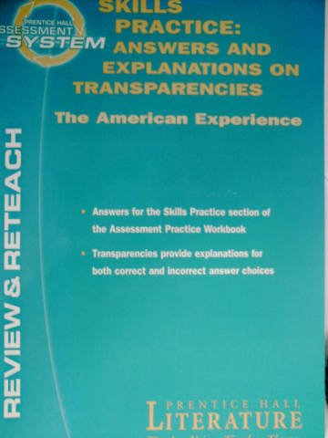 (image for) Literature American Experience Skills Practice Transparencies(P)