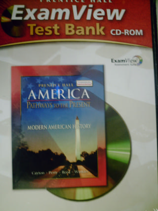 (image for) America Pathways to the Present ExamView Test Bank (CD)