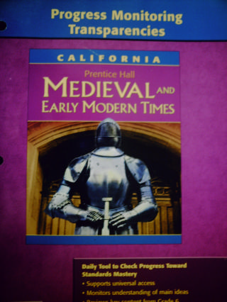 (image for) Medieval & Early Modern Times Progress Monitoring Transparen (P)