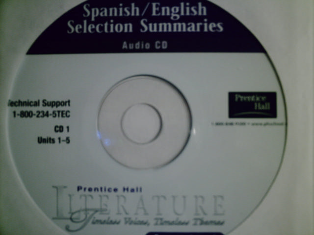 (image for) Literature Bronze Level Spanish English Selection Summaries (CD)
