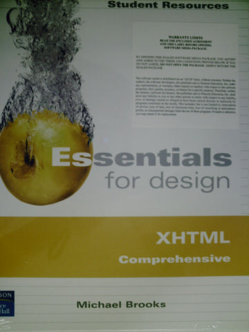 (image for) Essentials for Design XHTML Comprehensive 2e Student Resourc(CD)