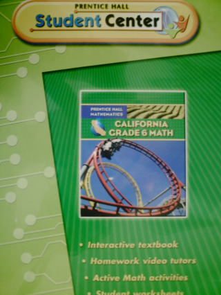 (image for) California Grade 6 Math StudentCenter (CA)(CD)