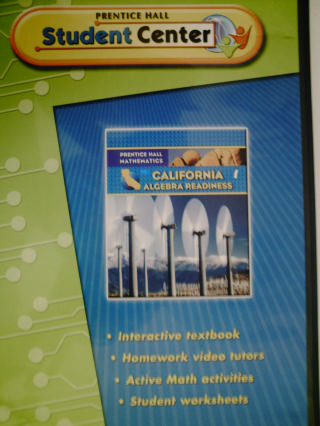 (image for) California Algebra Readiness StudentCenter (CA)(CD)