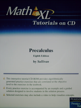 (image for) Precalculus 8e Math XL Tutorials on CD (CD)