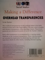 (image for) Making a Difference 2 Overhead Transparencies (Pk)