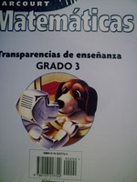 (image for) Harcourt Matematicas 3 Transparencias de ensenanza (Pk)