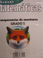 (image for) Harcourt Matematicas 5 Transparencias de ensenanza (Pk)