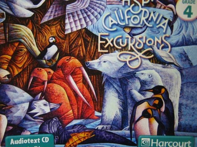 (image for) HSP California Excursions 4 Audiotext CD (CA)(CD)