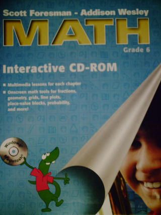 (image for) SFAW Math 6 Interactive CD-ROM with User Guide (Binder)