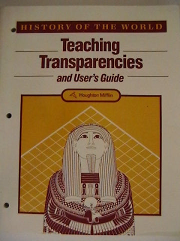 (image for) HISTORY OF THE WORLD TEACHING TRANSPARENCIES & USER'S GUIDE (P)